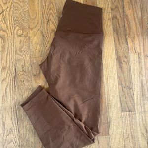 lululemon athletica Brown High-Rise Leggings